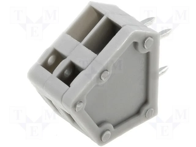 KLS2-206-5.00 Spring Clamp Terminal Block 5.00mm pitch 1