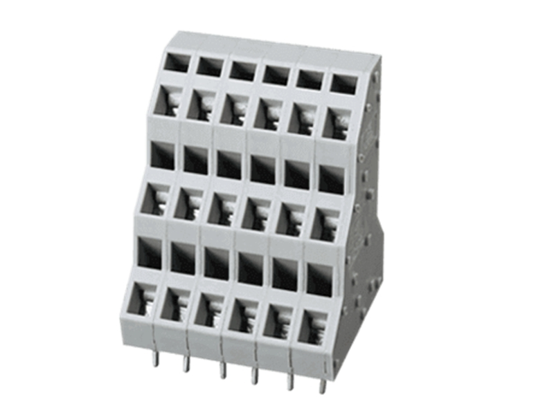 KLS2-246-5.00 Spring Clamp Terminal Block 5.00mm pitch 1