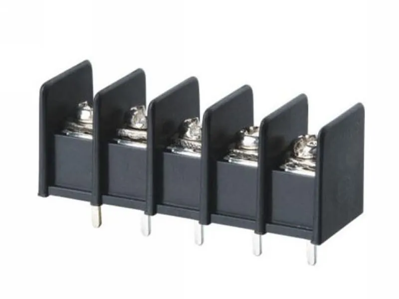 KLS2-25A-7.62 Pitch 7.62mm without Mount Hole Barrier Terminal Blocks 1