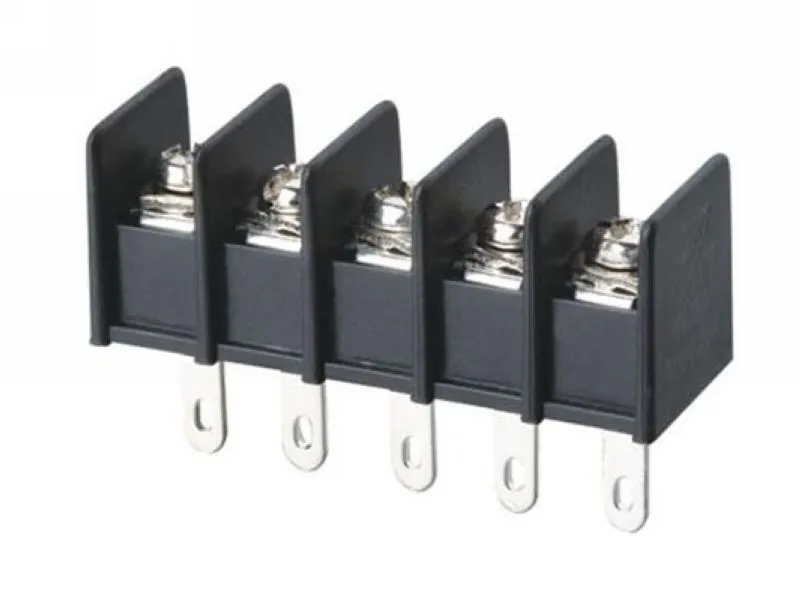 KLS2-25C-7.62 Pitch 7.62mm without Mount Hole Barrier Terminal Blocks 1