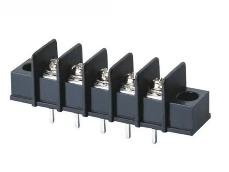 KLS2-25A-7.62 Pitch 7.62mm with Mount Hole Barrier Terminal Blocks 1