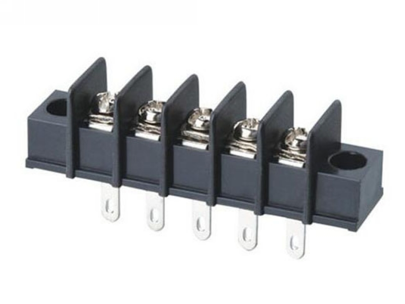 KLS2-25C-7.62 Pitch 7.62mm with Mount Hole Barrier Terminal Blocks 1