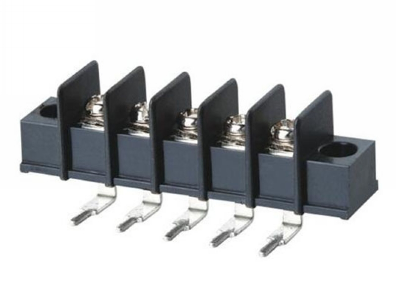 KLS2-25R-7.62 Pitch 7.62mm with Mount Hole Barrier Terminal Blocks 1