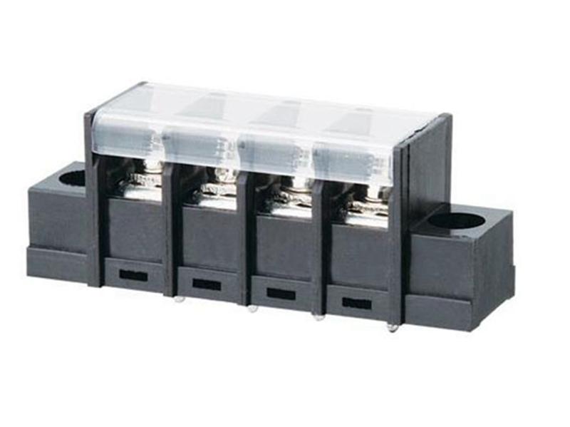 KLS2-48B-7.62 Pitch 7.62mm with Mount Hole Barrier Terminal Blocks 1