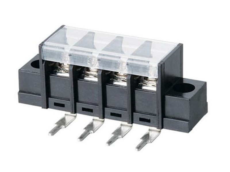 KLS2-48R-7.62 Pitch 7.62mm with Mount Hole Barrier Terminal Blocks 1