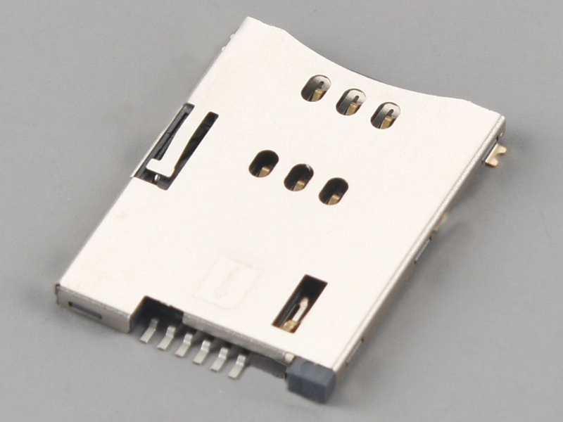 KLS1-SIM-030E PUSH PUSH 6P H1.85mm SIM Card Connector 1