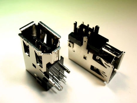 KLS1-1394-6FA IEEE 1394 Connector 6P female pcb dip 90 1