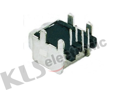 KLS1-1394-4FC IEEE 1394 Connector 4P PCB Dip 90 1