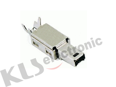 KLS1-1394-4FE IEEE 1394 Connector 4P Plug 1
