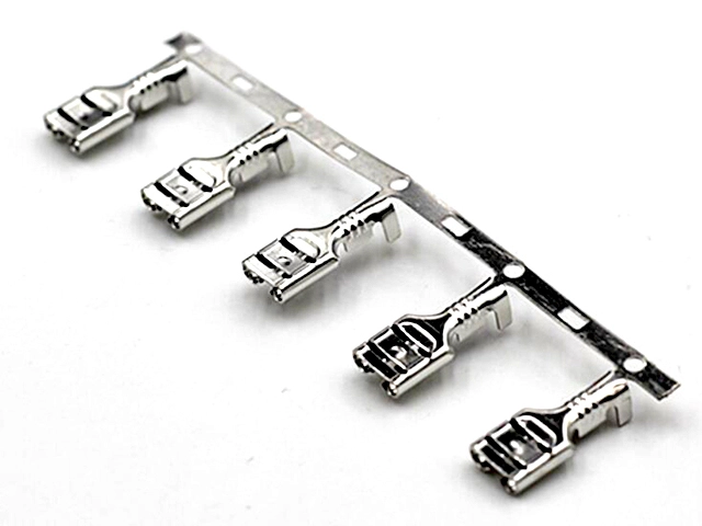 KLS8-DFE06 250 Type Straight Female TAB=0.80mm 18~22AWG 1