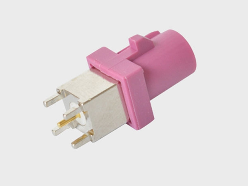 KLS1-FAK008H FAKRA Male H type PCB 9.5x9.5x22.8mm 1