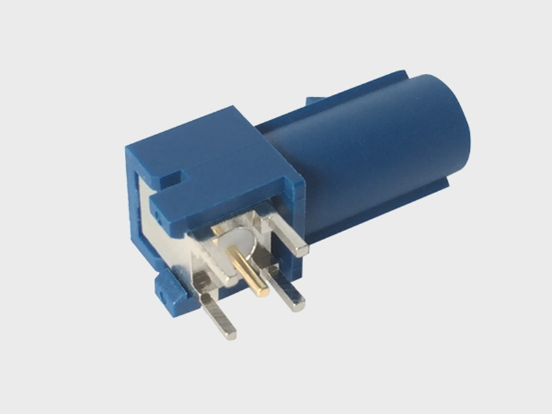 KLS1-FAK006C FAKRA Male C type PCB R/A 13x9.1x24.0mm 1