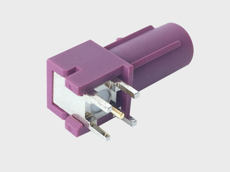 KLS1-FAK006D FAKRA Male D type PCB R/A 13x9.1x24.0mm 1