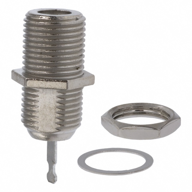 KLS1-F008B Panel Mount F Connector (Jack Female,75 Ω) 1