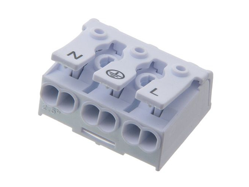 KLS2-238K-03P PUSH wire Connector 2.5mm² 3 poles 1