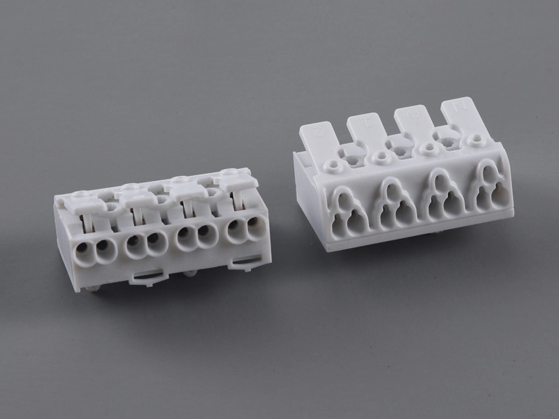 KLS2-238K-04P PUSH wire Connector 2.5mm² 4 poles 1