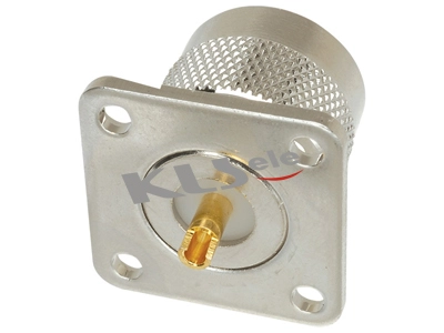 KLS1-N003 Flange Panel Mount N Connector (Plug,Male,50Ω) 1
