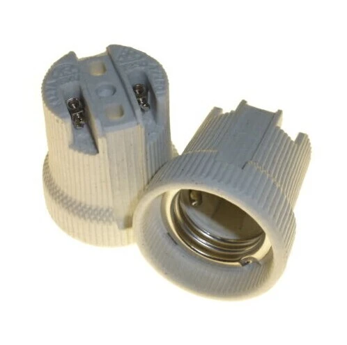 KLS2-LH1-HB2 E27&E14 Screw In ES Porcelain Lamp holder Ceramic Heat Metal Halide Sodium Lamp 1