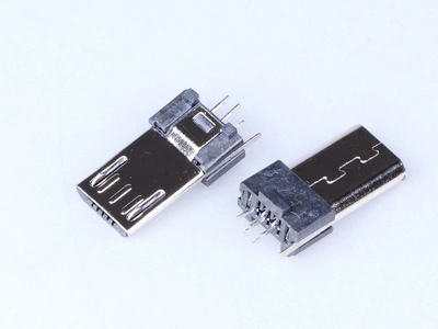 KLS1-236-5M7 CONN PLUG MICRO USB TYPE B CLIP L8.8 1