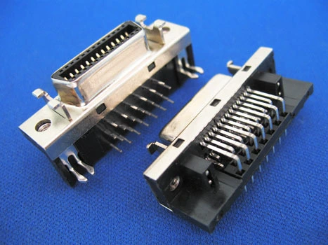 KLS1-SCSI-01 SCSI Connector Female PCB Mount Type 1