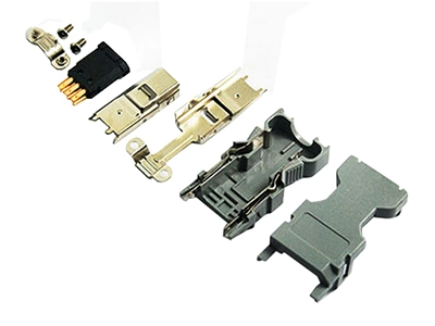 KLS1-MDR-001 I/O Interconnect System 2.0 mm for IEEE 1394 6P Male 1
