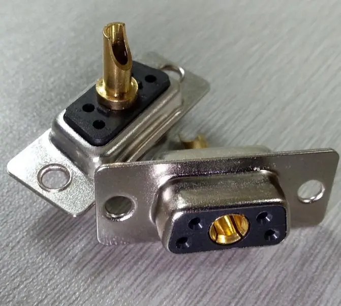 KLS1-BIG01-1W1 1W1 High current D-SUB Solder Female & Male 1