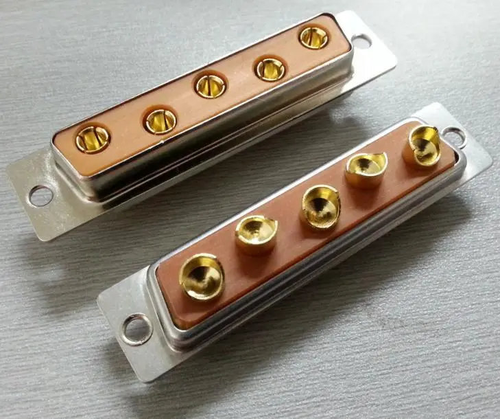 KLS1-BIG04A-5W5 5W5 High current 100A D-SUB Solder Female & Male 1