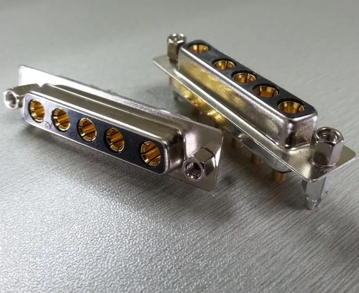 KLS1-BIG04B-5W5 5W5 High current D-SUB PCB Female & Male 1