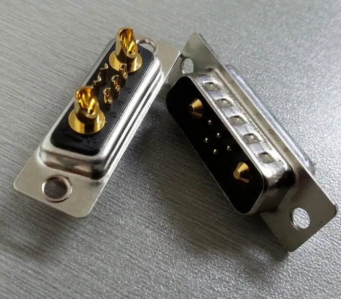 KLS1-BIG05-7W2 7W2 High current D-SUB Solder Female & Male 1