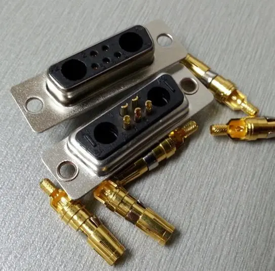 KLS1-BIG05C-7W2 7W2 High current D-SUB RF Type Female & Male 1