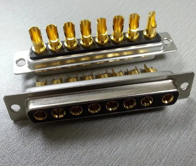 KLS1-BIG06-8W8 8W8 High current D-SUB Solder Female & Male 1