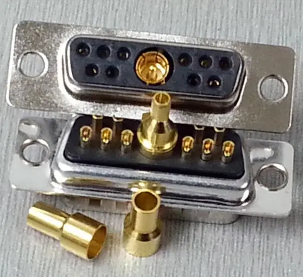 KLS1-BIG08-11W1 11W1 High current D-SUB RF Type Female & Male 1