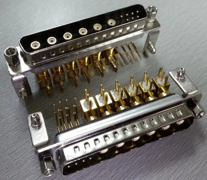 KLS1-BIG10D-13W6 13W6 High current D-SUB RF Type Female & Male 1
