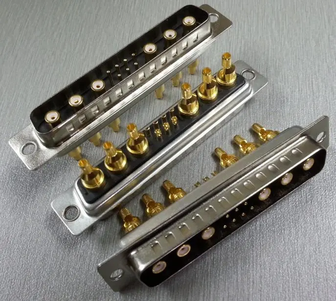 KLS1-BIG10E-13W6 13W6 High current D-SUB RF Type Female & Male 1