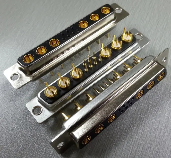 KLS1-BIG10F-13W6 13W6 High current D-SUB RF Type Female & Male 1