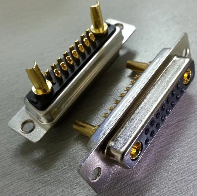 KLS1-BIG11-17W2 17W2 High current D-SUB Solder Female & Male 1