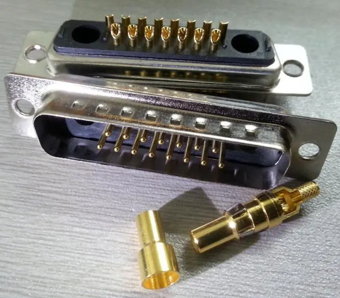 KLS1-BIG11B-17W2 17W2 High current D-SUB RF Type Female & Male 1