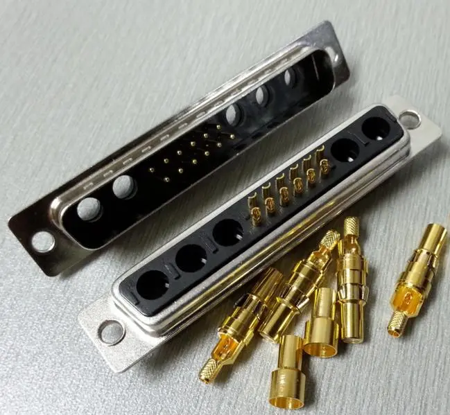 KLS1-BIG12B-17W5 17W5 High current D-SUB RF Type Female & Male 1