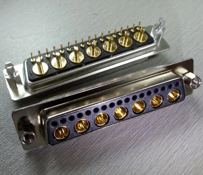 KLS1-BIG15B-24W7 24W7 High current D-SUB PCB Female & Male 1