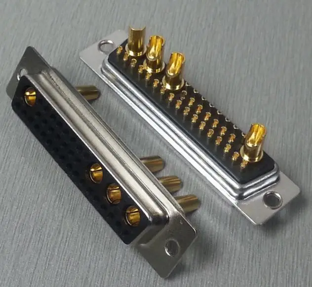 KLS1-BIG17-36W4 36W4 High current D-SUB Solder Female & Male 1