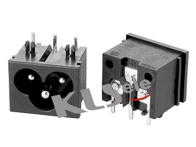 KLS1-AS-111-04 IEC 320 Power Inlet C6 1