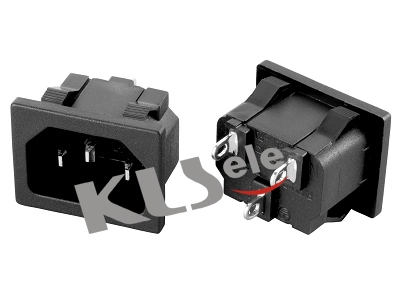 KLS1-AS-301-3 AC power socket C14 1