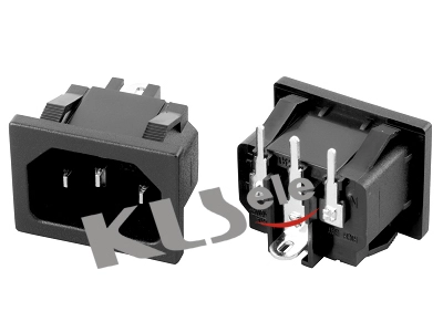 KLS1-AS-301-4 AC power socket C14 1
