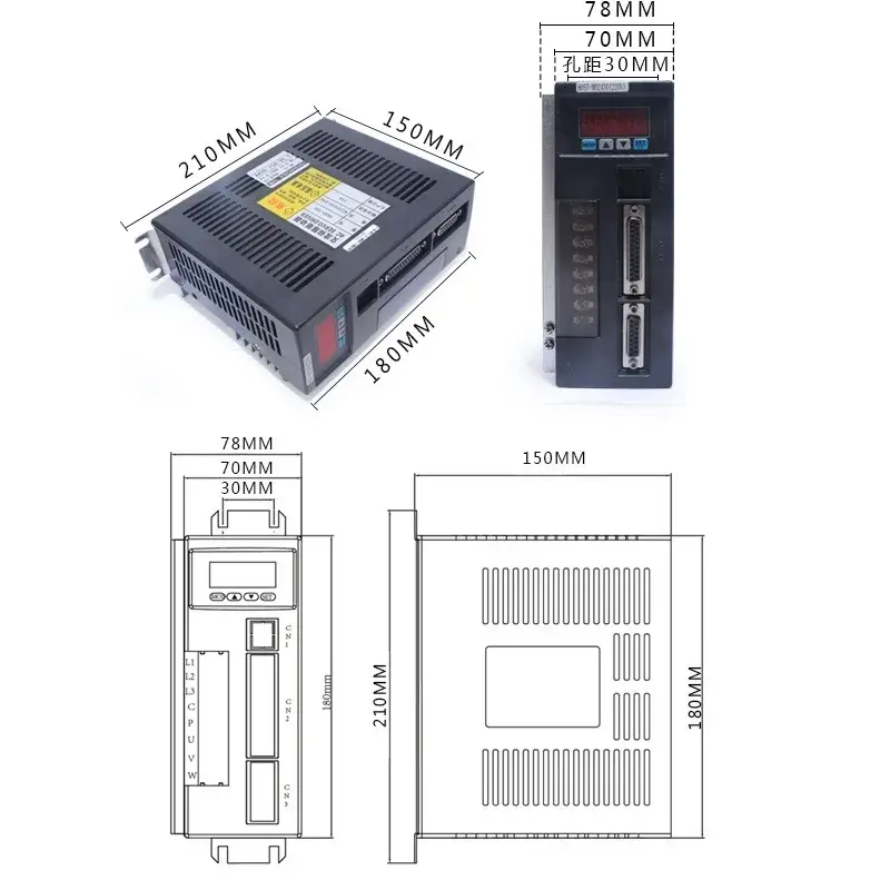 HLin Cnc Parts Machining AC Servo Motosupply 5