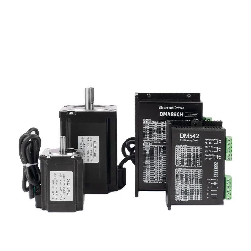 Động cơ bước 57-0.7N.M+Trình điều khiển động cơ Stepper DM542 Bộ điều khiển động cơ bước 1