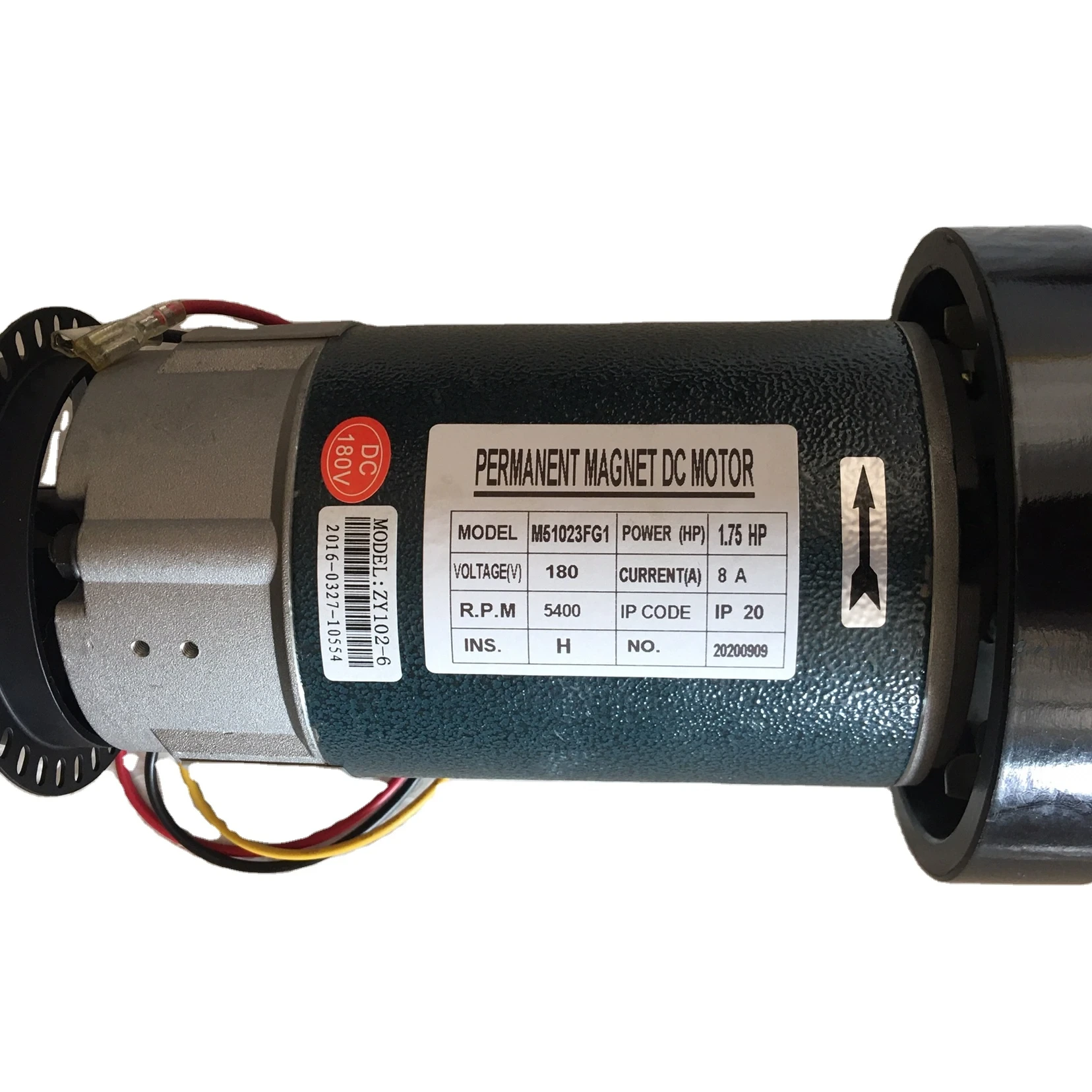 Motor Dc 1.75hp para cinta de correr doméstica 180v 1