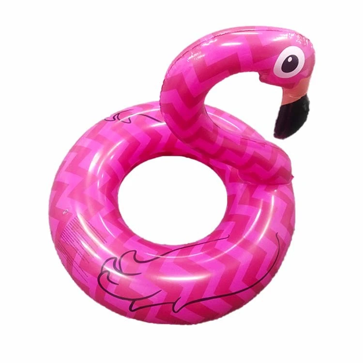PVC Inflatable Flamingo Swim Ring Summer Pool Toys OEM 1