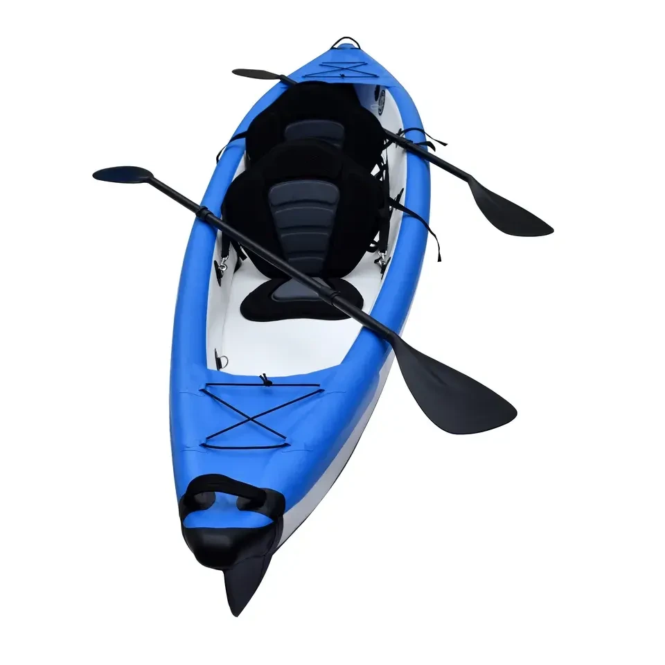 Inflatable Summer Lake River Plastic Boat Kayak Canoe 1
