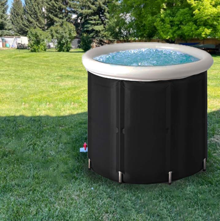 Inflatable Portable Ice Bath Tub Outdoor Indoor Cold Plunge With Sports Recover 4