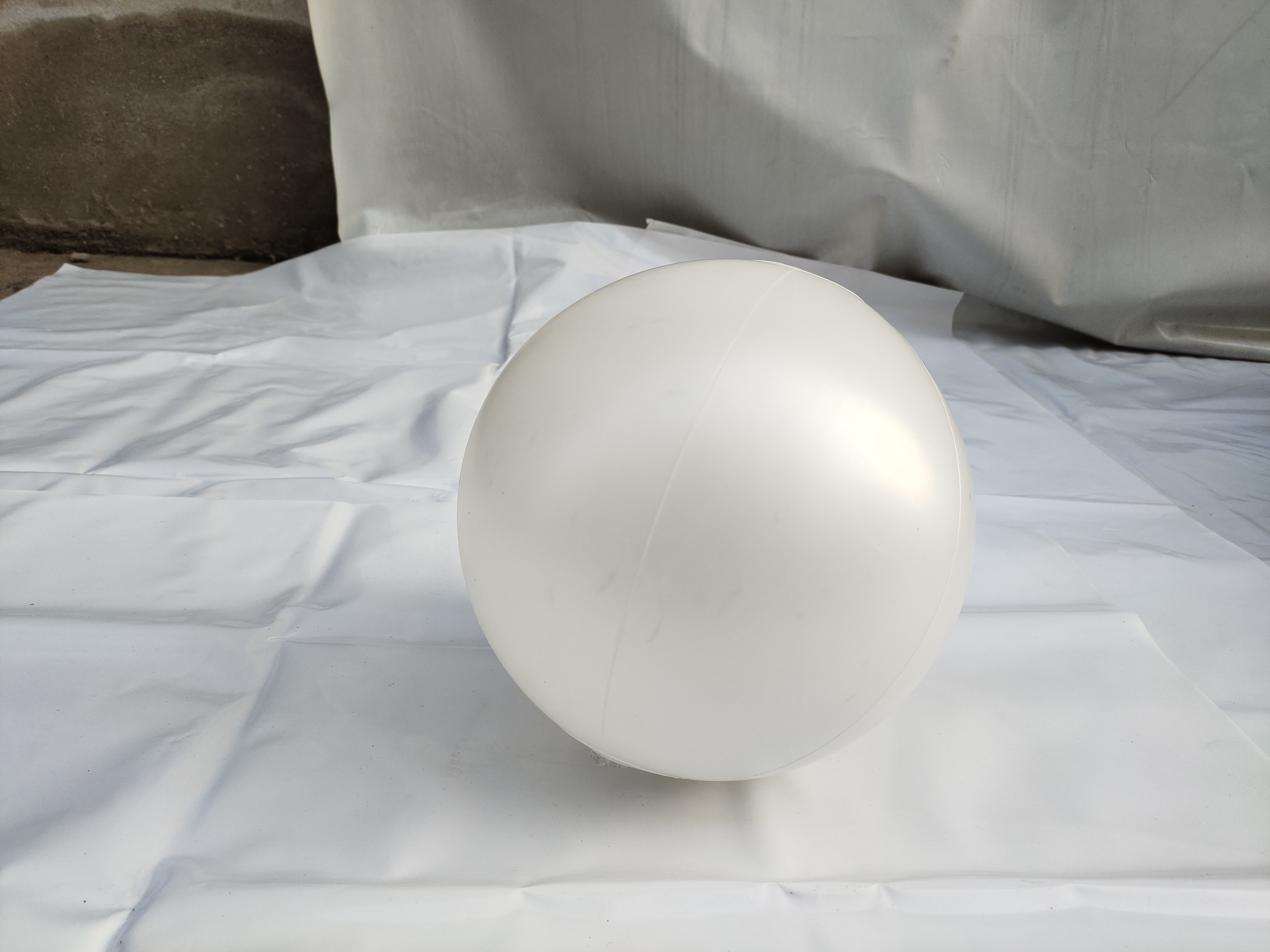 OEM Summer Pool Toys Inflatable shell Float with Ball Air Bed 4